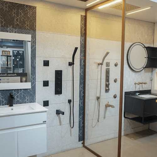 Showroom of Bath N Beyond, showing best kitchen and bathroom products.